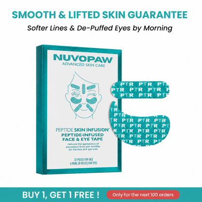 Peptide-Infused Face & Eye Tape