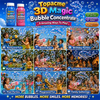 Nuvopaw® Super 3D Magic Bubble Concentrate —— Animal & Ocean Fantasy Theme